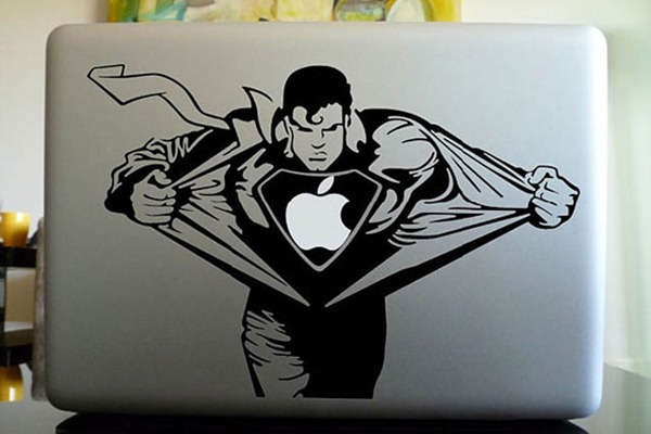 Superman MacBook Sticker