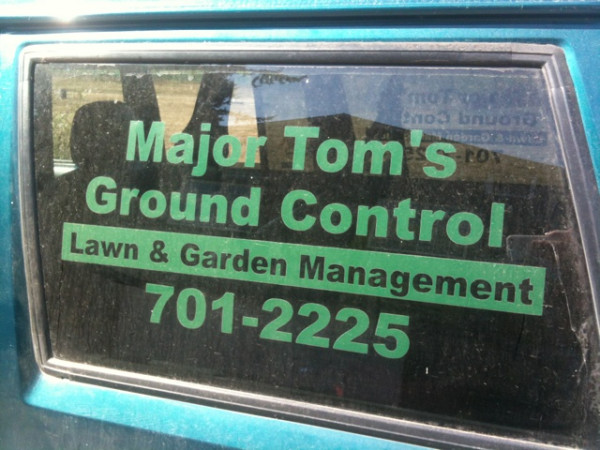 Major Tom’s Ground Control Lawn & Garden Management