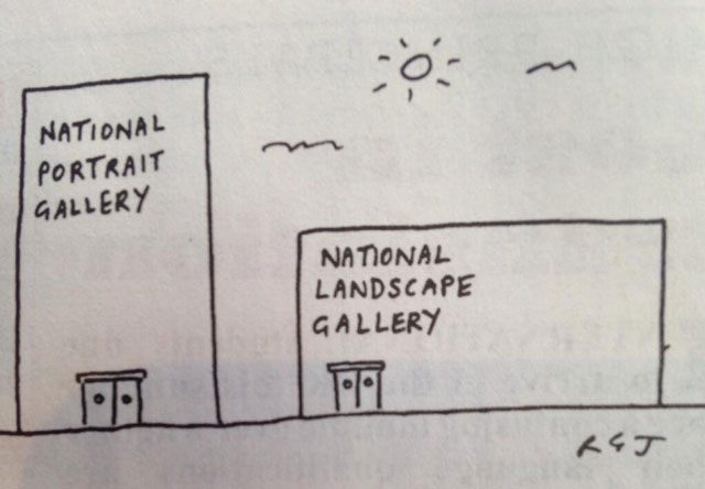 National Portrait Gallery. National Landscape Gallery.