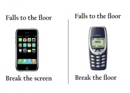 iPhone versus Nokia