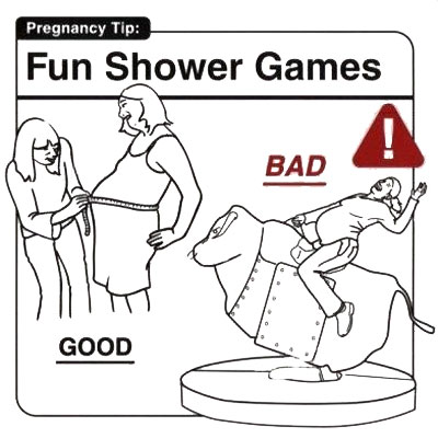 Pregnancy Tips: Fun Shower Games