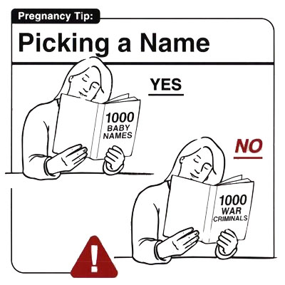 Pregnancy Tips: Picking a Name