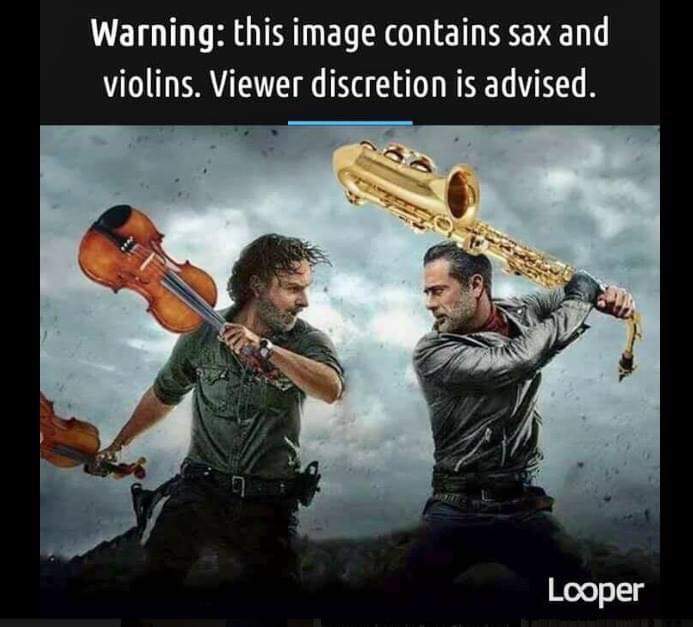 Warning: This image contains sax and violins. Viewer discretion is advised.