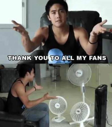 Thank you to all my fans