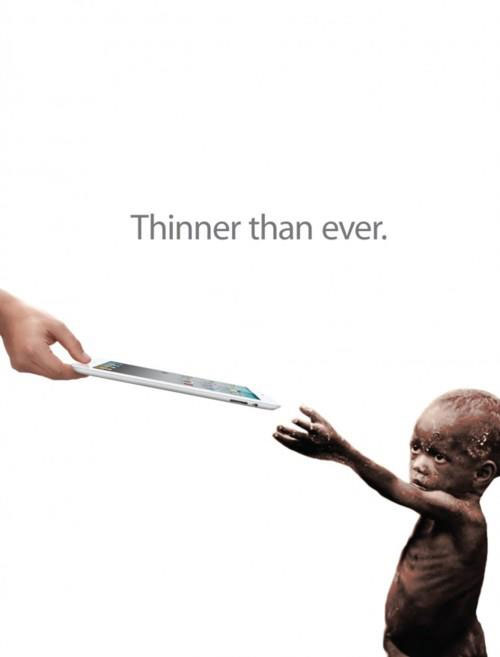 Thinner than ever.