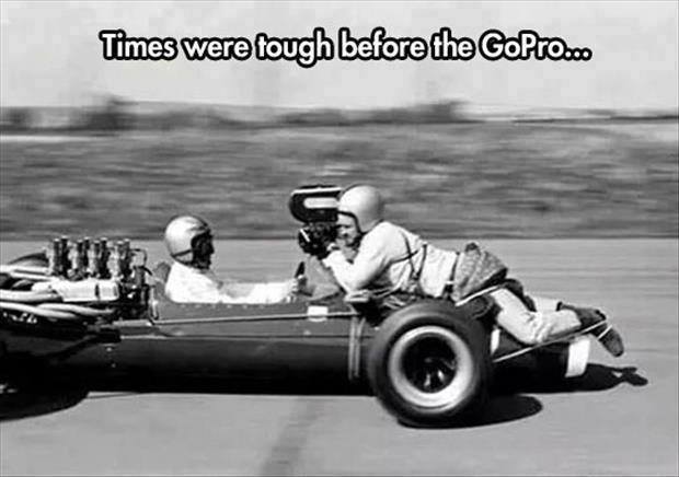 Times were tough before the GoPro…