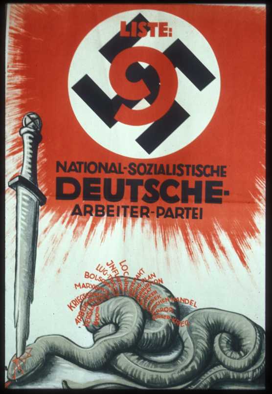1930 Nazi Election Poster (1)
