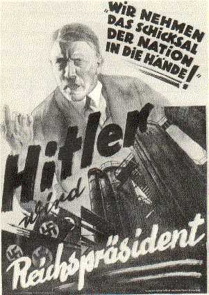 1932 Hitler Poster