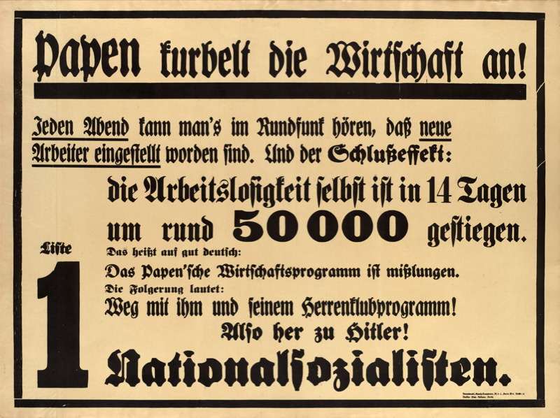 1932 Nazi Election Poster (4)