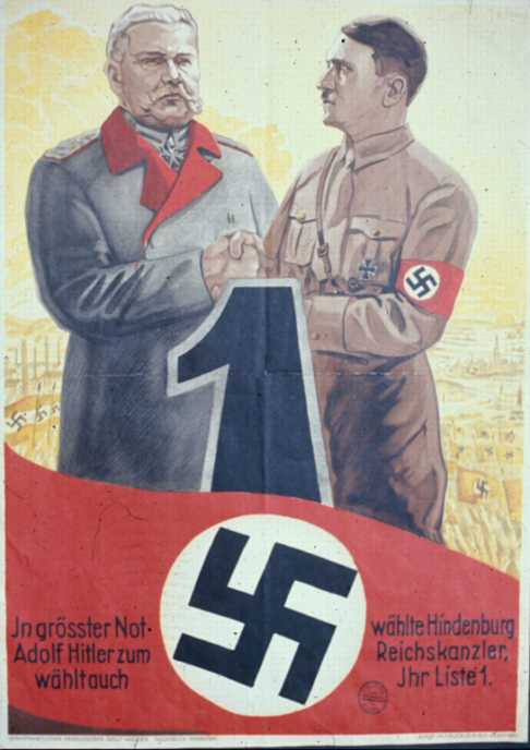 1933 Nazi Election Poster (1)