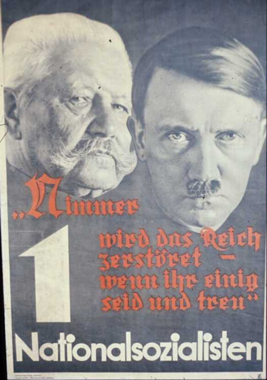 1933 Nazi Election Poster