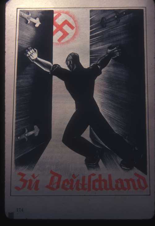 1933 Nazi Saar poster
