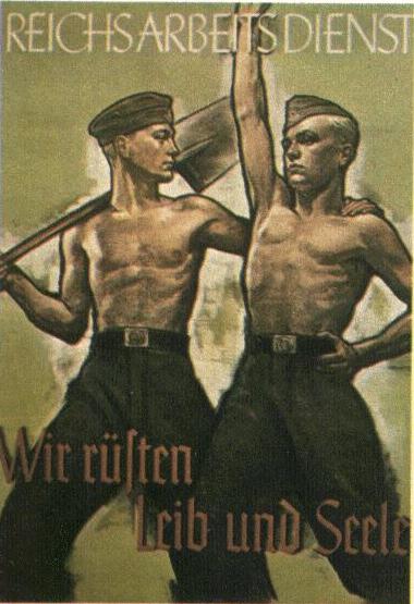 Arbeitsdienst Poster