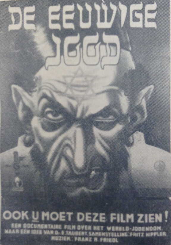 Dutch anti Semitic poster