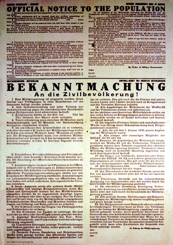 English text above the German translation