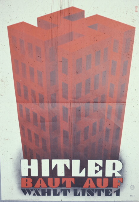 Hitler Builds Poster