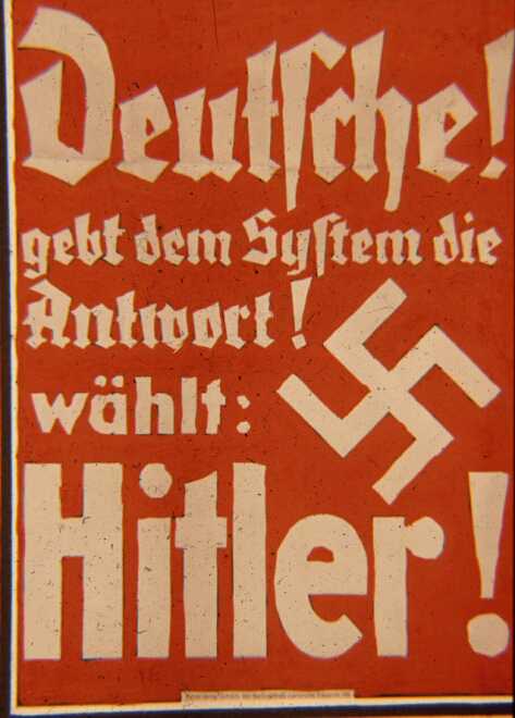 Hitler Election Poster (1)