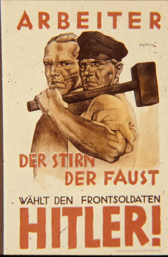 Hitler Election Poster