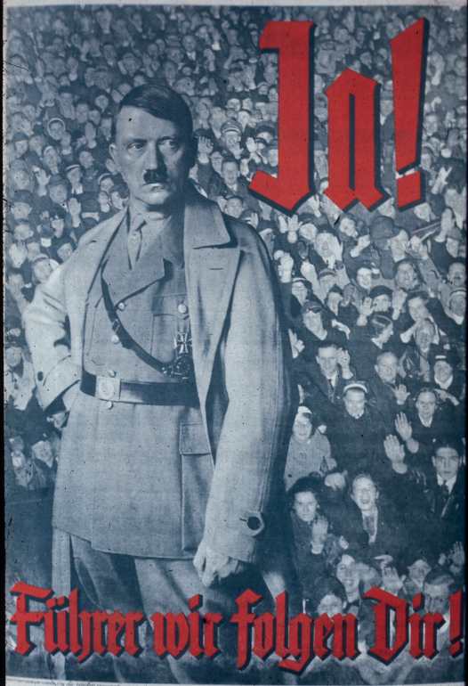 Hitler Referendum Poster