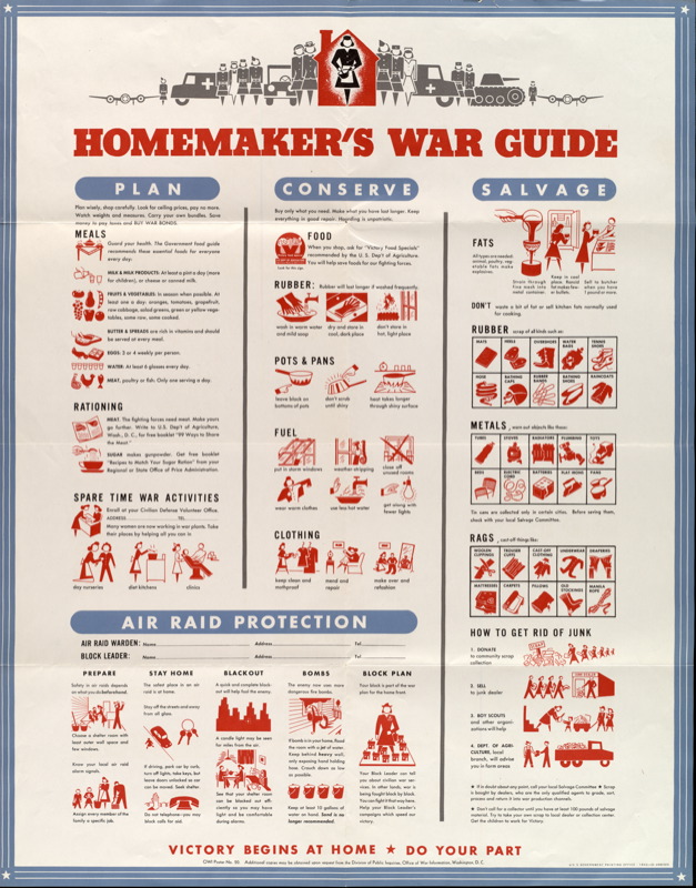 Homemaker’s War Guide (United States Office of War Information, Division of Public Inquiries, 1942)