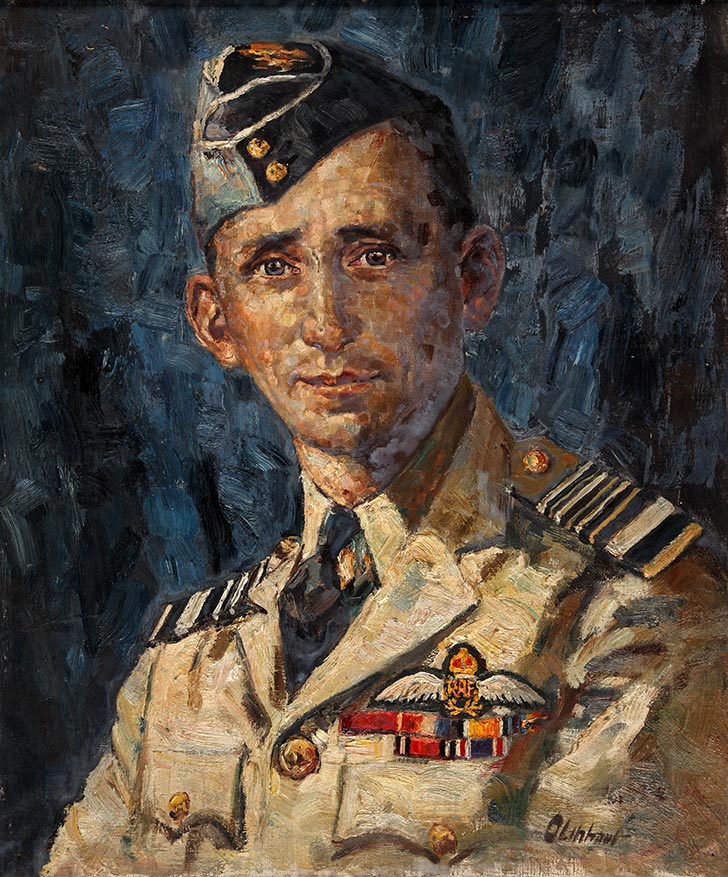 INF3 10 Air Chief Marshal Sir Arthur Tedder Artist Oliphant 1939 1946