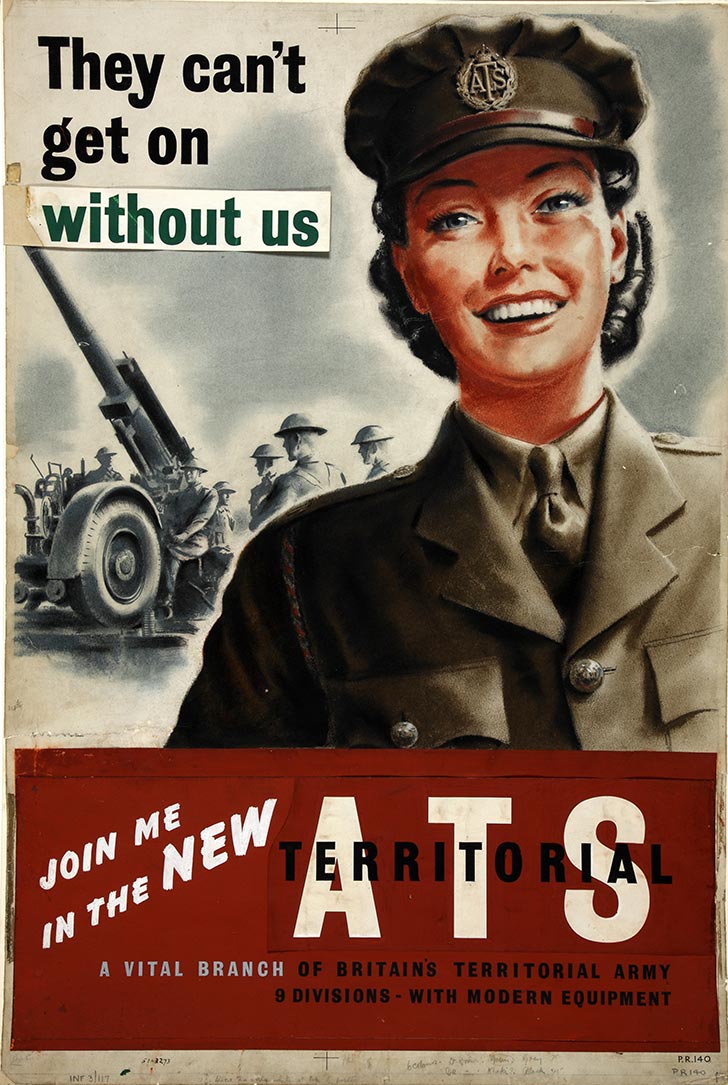 INF3 117 Forces Recruitment ATS They can't get on without us Artist Dugdale