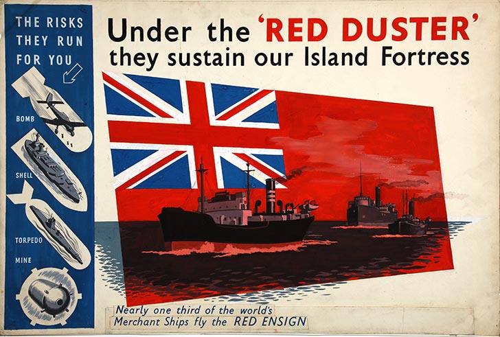 INF3 127 War Effort Under the Red Duster they sustain our Island Fortress