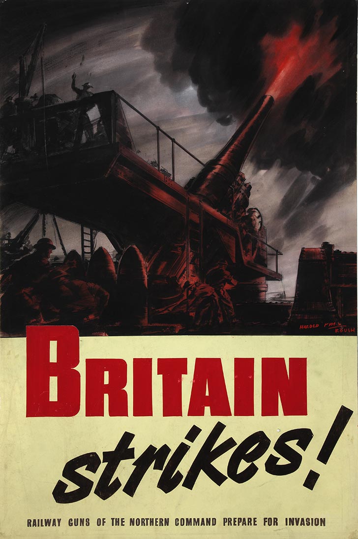 INF3 133 War Effort Britain strikes Artist Harold Pym