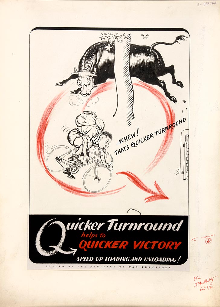 INF3 150 Quicker turnround helps to quicker victory (Cycling theme)