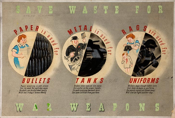 INF3 209 Salvage Save waste for war weapons
