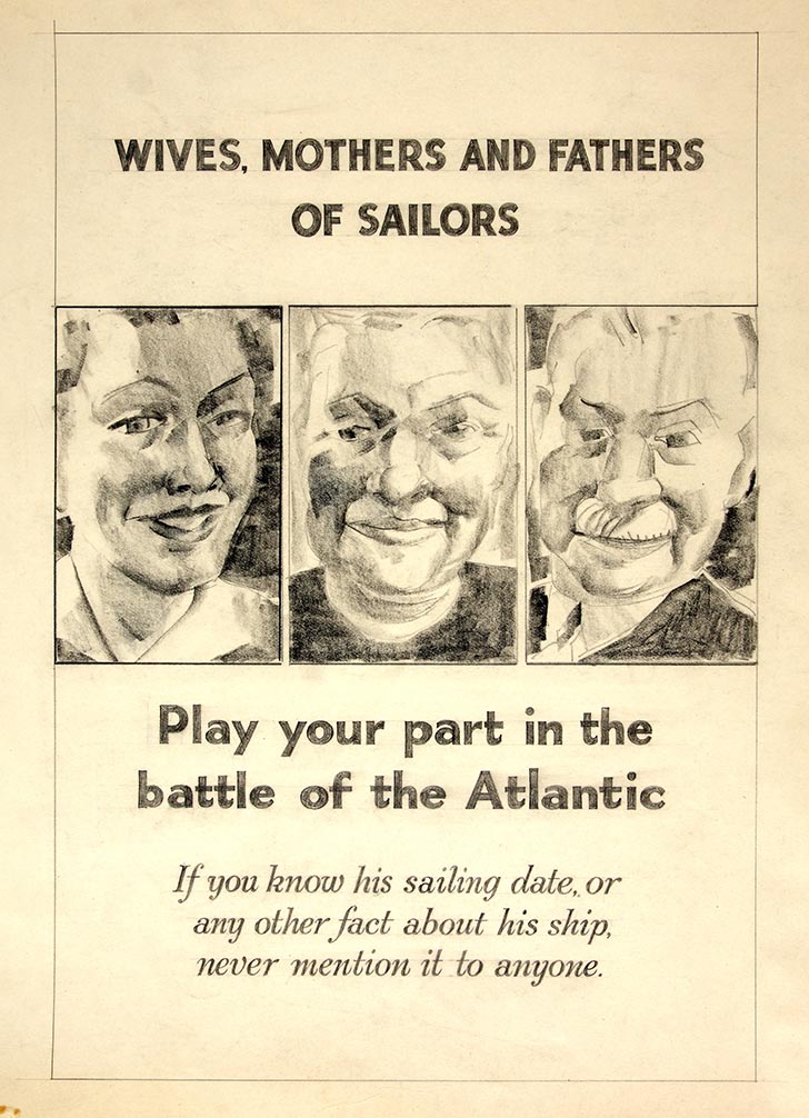 INF3 245 Anti rumour and careless talk Play your part in the battle of the Atlantic