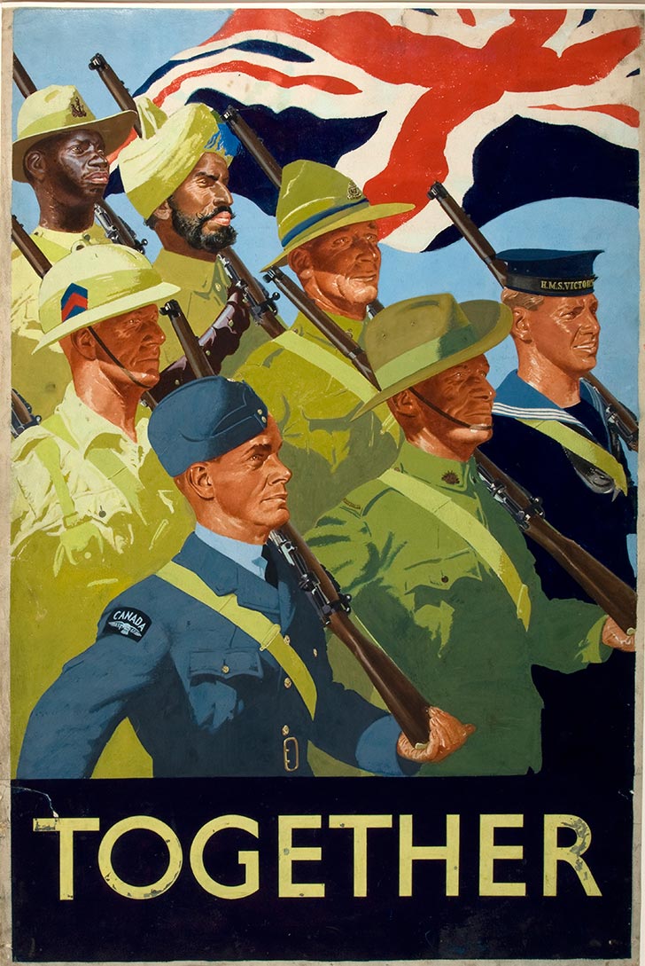 INF3 318 Unity of Strength Together (British Empire servicemen)