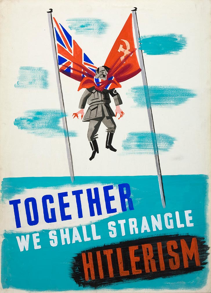 INF3 324 Unity of Strength Together we shall strangle Hitlerism