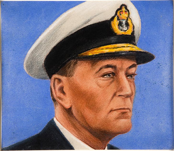 INF3 76 pt3 Admiral Sir John Cunningham Artist Tim