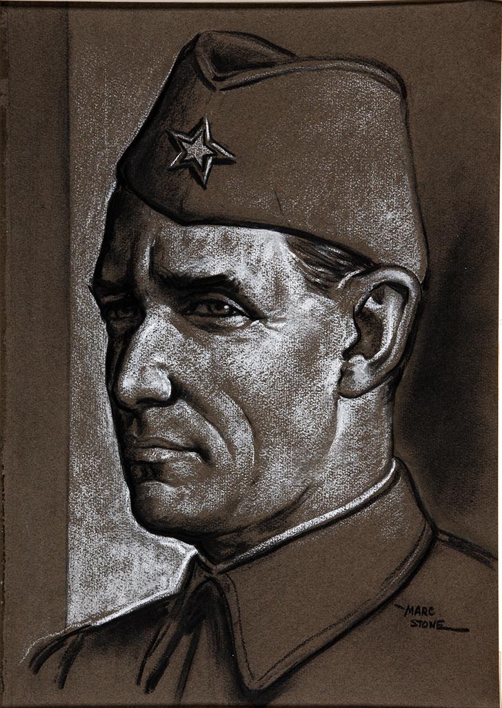 INF3 82(i) Marshal Tito Artist Marc Stone
