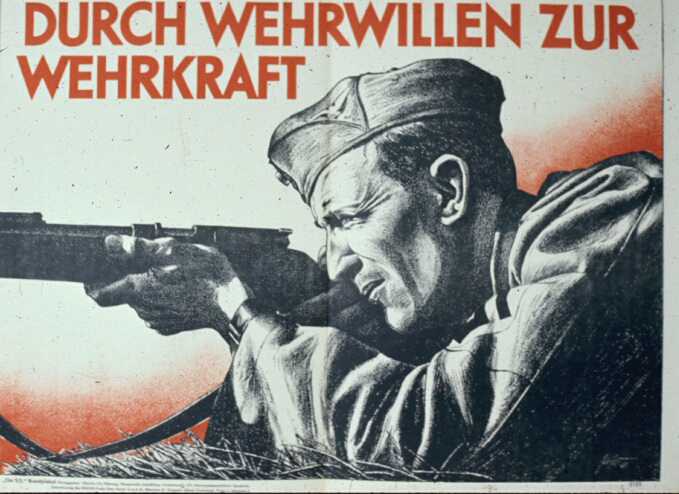 Nazi Military Training Poster