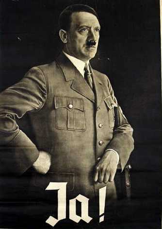 Nazi Referendum Poster (1)