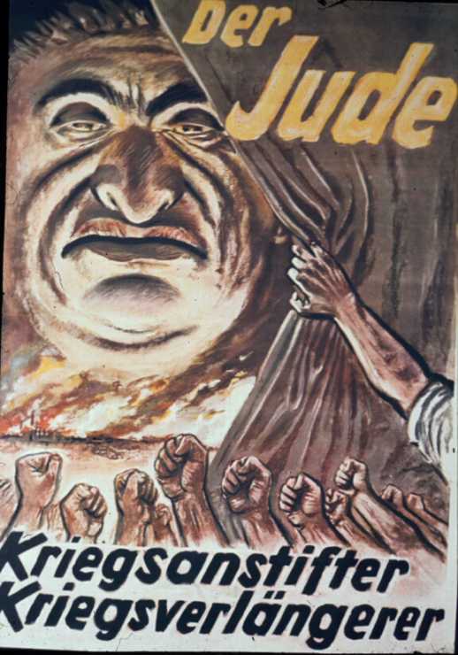 Nazi anti Semitic poster