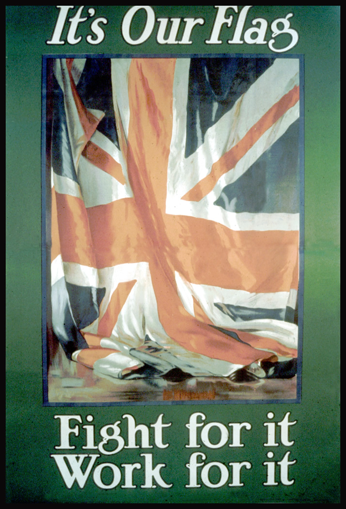 Painting of the Union Jack