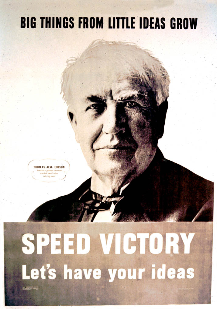 Photograph of Thomas Edison