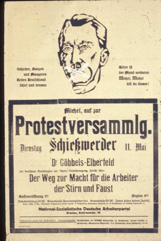 Speechless Hitler poster (1)