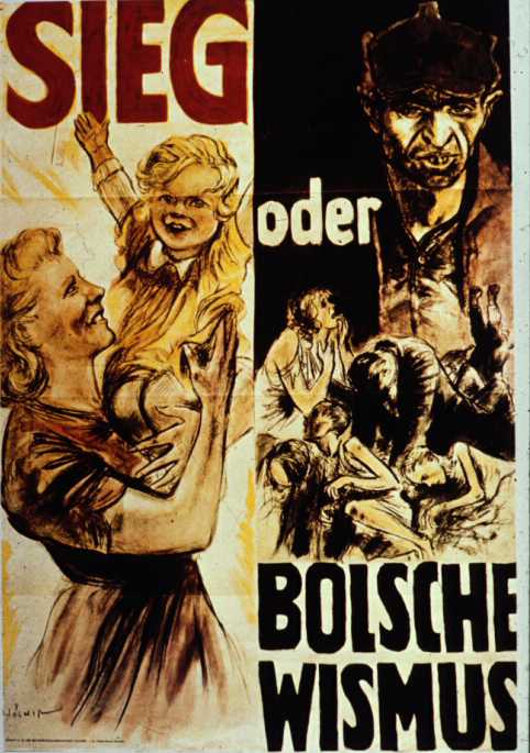 Victory or Bolshevism poster
