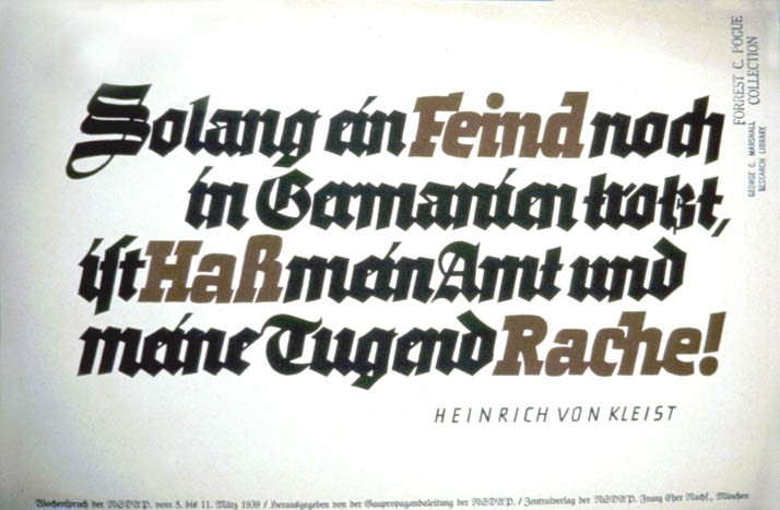 Weekly NSDAP slogan (31)