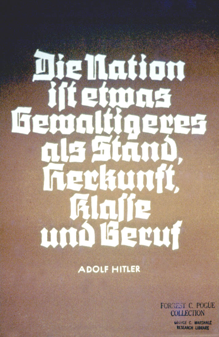 Weekly NSDAP slogan (45)