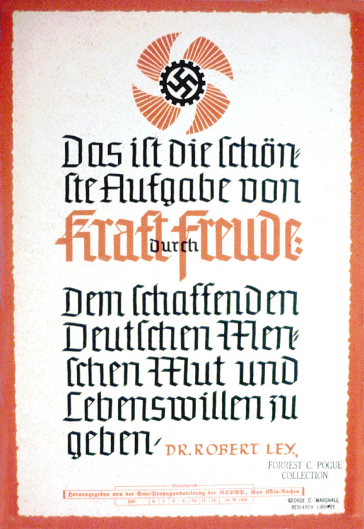 Weekly NSDAP slogan (5)
