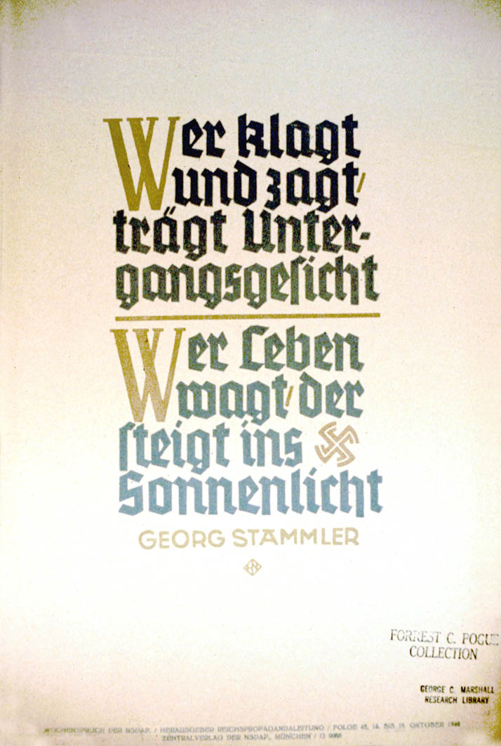 Weekly NSDAP slogan (56)