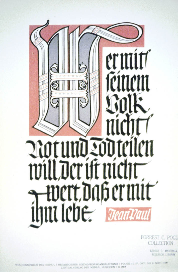 Weekly NSDAP slogan (58)