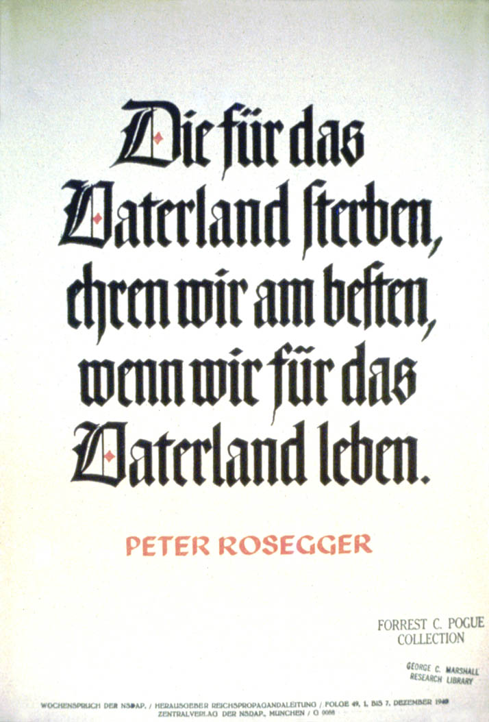 Weekly NSDAP slogan (62)
