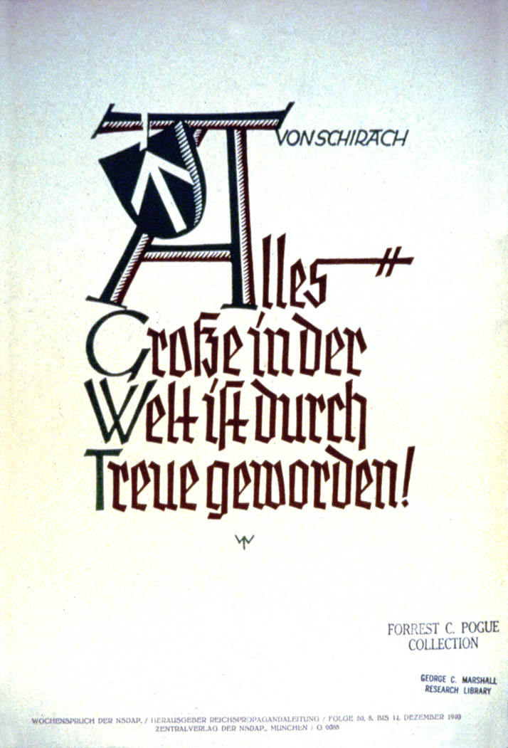 Weekly NSDAP slogan (63)