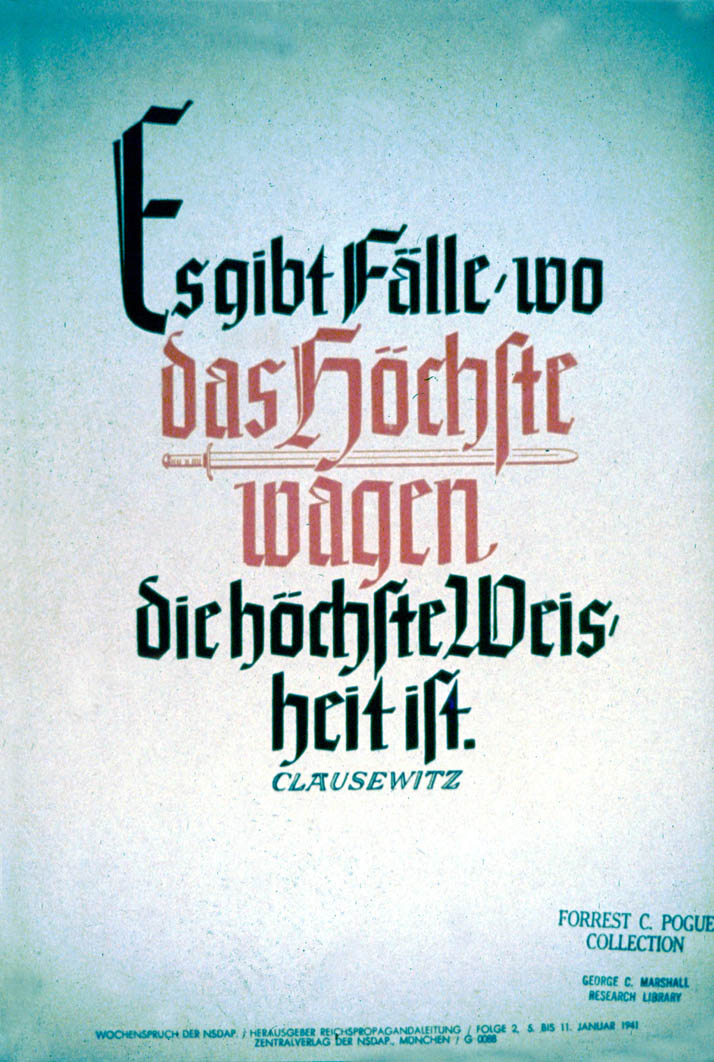 Weekly NSDAP slogan (66)